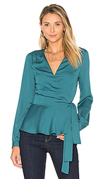The long sleeve wrap blouse - LAcademie