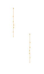 Серьги chloe mini duster - gorjana