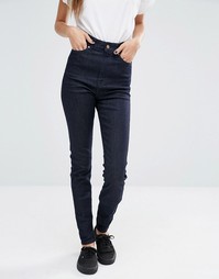 Dr Denim Zoe Sky High Waist Eco Skinny Jeans - Синий
