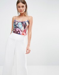 Топ с цветочным принтом Ted Baker - Мульти
