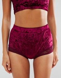 Трусики-шорты Minkpink Crush On You - Красный