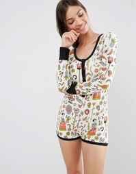 Ромпер Minkpink Siesta Fiesta - Мульти
