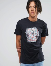 Футболка Billabong Valencrime - Черный