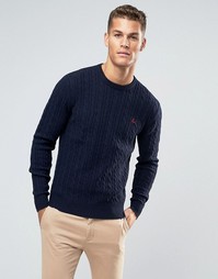 Джемпер из мериносовой шерсти Jack Wills - Темно-синий