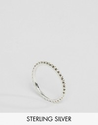 Серебряное кольцо с шариковой отделкой Fashionology - Серебряный
