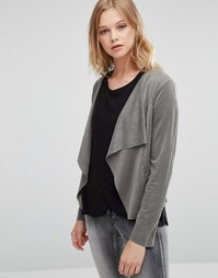 Куртка из искусственной замши Only - Зеленый