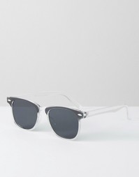 Солнцезащитные очки в стиле ретро 7X - Черный