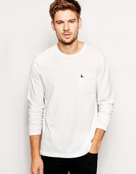 Лонгслив Jack Wills Rosewood - Белый