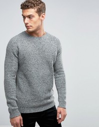 Джемпер с круглым вырезом United Colors of Benetton - Серый