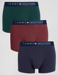 Набор из 3 стретчевых боксеров‑брифов в полоску Tommy Hilfiger - Мульти