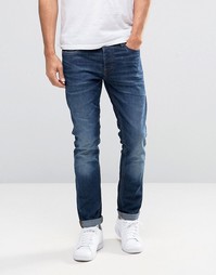 Эластичные джинсы слим Jack &amp; Jones - Синий