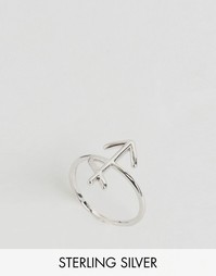 Серебряное кольцо с зодиакальной отделкой Стрелец Rock N Rose - Серебряный
