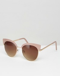 Розовые солнцезащитные очки кошачий глаз ALDO - Розовый