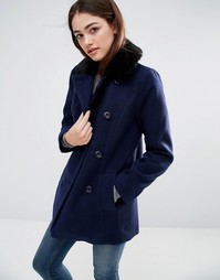 Пальто Sugarhill Boutique Becky - Темно-синий