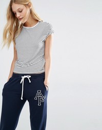 Футболка в полоску Abercrombie &amp; Fitch Essential - Мульти