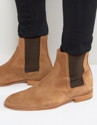 Замшевые ботинки челси Selected Homme Dexter - Рыжий