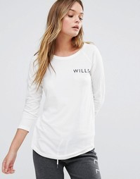 Лонгслив с рукавами реглан Jack Wills Fernhill - Белый