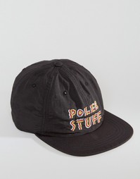 6-панельная кепка Poler Trails - Черный