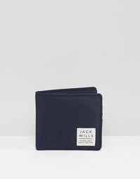Темно-синий бумажник Jack Wills - Темно-синий
