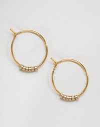 Серьги-кольца Pieces Peru - Золотой