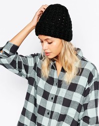 Вязаная шапка-бини Cheap Monday - Черный