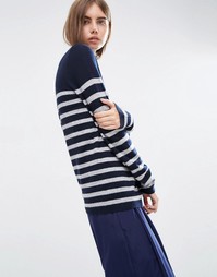 Джемпер в полоску из 100% кашемира ASOS WHITE - Мульти