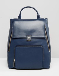 Кожаный рюкзак Modalu - Темно-синий