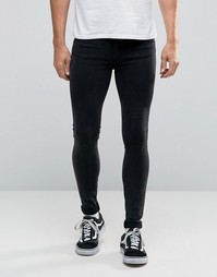 Супероблегающие джинсы Dr Denim Dixy - Черный