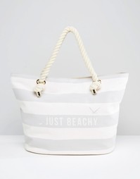 Пляжная сумка Modalu Just Beachy - Серый