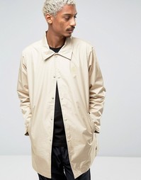 Длинная спортивная куртка Stussy - Бежевый
