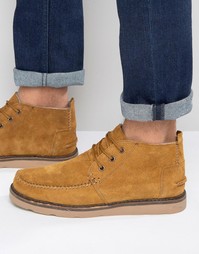Замшевые ботинки чукка Toms - Рыжий