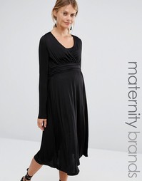Платье для кормящей мамы Mamalicious - Черный Mama.Licious