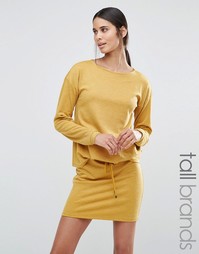 Свободное трикотажное платье Vero Moda Tall - Желтый