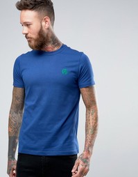 Футболка узкого кроя цвета индиго с логотипом PS Paul Smith - Синий