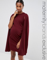 Платье-кейп Bluebelle Maternity - Красный