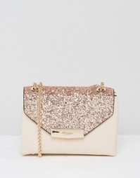 Блестящая сумочка через плечо Dune - Розовый