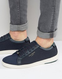 Кроссовки с принтом Ted Baker Keeran - Темно-синий