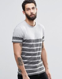 Футболка в полоску Only & Sons - Серый