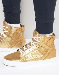 Кроссовки Supra Skytop - Золотой
