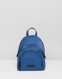 Мини-рюкзак из зернистой кожи Kendall + Kylie - Синий