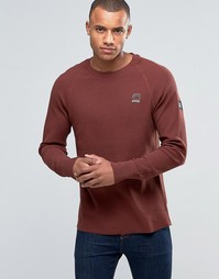 Свитшот из вафельной ткани G-Star Jirgi - Красный