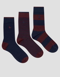 3 пары носков Jack Wills - Мульти