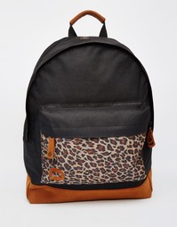 Рюкзак с леопардовым узором Mi-Pac - Черный
