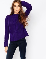 Вязаный джемпер Liquorish - Фиолетовый