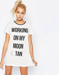 Ночная рубашка Minkpink Moon Dance - Белый