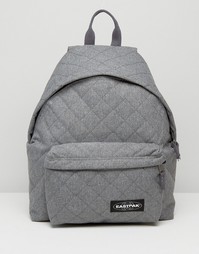 Серый стеганый рюкзак Eastpak - Серый