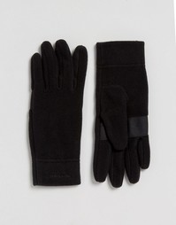 Черные перчатки Patagonia Micro D - Черный