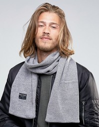 Серый меланжевый шарф Nicce - Серый