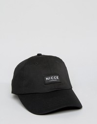 Черная бейсболка Nicce - Черный