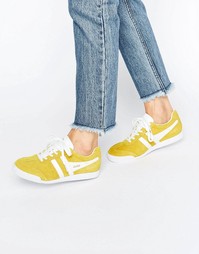Желтые кроссовки Gola Classic Harrier - Желтый